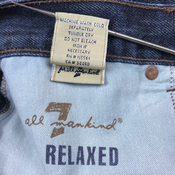 7 For All Mankind RELAXED Jeans 31 - Picture 12 of 13